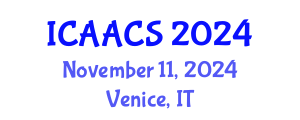 International Conference on Agriculture, Agronomy and Crop Sciences (ICAACS) November 11, 2024 - Venice, Italy