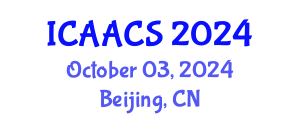 International Conference on Agriculture, Agronomy and Crop Sciences (ICAACS) October 03, 2024 - Beijing, China