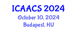 International Conference on Agriculture, Agronomy and Crop Sciences (ICAACS) October 10, 2024 - Budapest, Hungary