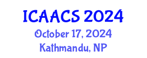 International Conference on Agriculture, Agronomy and Crop Sciences (ICAACS) October 17, 2024 - Kathmandu, Nepal
