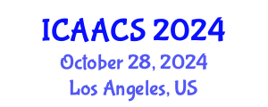International Conference on Agriculture, Agronomy and Crop Sciences (ICAACS) October 28, 2024 - Los Angeles, United States