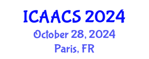 International Conference on Agriculture, Agronomy and Crop Sciences (ICAACS) October 28, 2024 - Paris, France