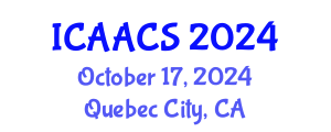 International Conference on Agriculture, Agronomy and Crop Sciences (ICAACS) October 17, 2024 - Quebec City, Canada