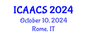International Conference on Agriculture, Agronomy and Crop Sciences (ICAACS) October 10, 2024 - Rome, Italy