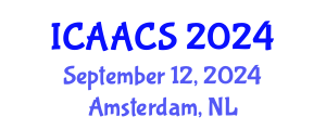 International Conference on Agriculture, Agronomy and Crop Sciences (ICAACS) September 12, 2024 - Amsterdam, Netherlands