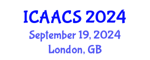 International Conference on Agriculture, Agronomy and Crop Sciences (ICAACS) September 19, 2024 - London, United Kingdom