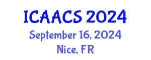 International Conference on Agriculture, Agronomy and Crop Sciences (ICAACS) September 16, 2024 - Nice, France