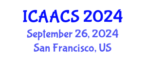 International Conference on Agriculture, Agronomy and Crop Sciences (ICAACS) September 26, 2024 - San Francisco, United States