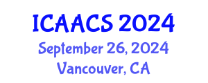 International Conference on Agriculture, Agronomy and Crop Sciences (ICAACS) September 26, 2024 - Vancouver, Canada