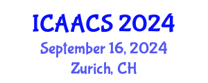 International Conference on Agriculture, Agronomy and Crop Sciences (ICAACS) September 16, 2024 - Zurich, Switzerland