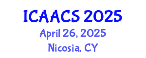 International Conference on Agriculture, Agronomy and Crop Sciences (ICAACS) April 26, 2025 - Nicosia, Cyprus