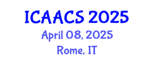 International Conference on Agriculture, Agronomy and Crop Sciences (ICAACS) April 08, 2025 - Rome, Italy