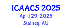 International Conference on Agriculture, Agronomy and Crop Sciences (ICAACS) April 29, 2025 - Sydney, Australia