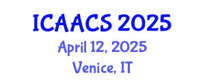 International Conference on Agriculture, Agronomy and Crop Sciences (ICAACS) April 12, 2025 - Venice, Italy