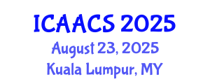 International Conference on Agriculture, Agronomy and Crop Sciences (ICAACS) August 23, 2025 - Kuala Lumpur, Malaysia