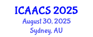 International Conference on Agriculture, Agronomy and Crop Sciences (ICAACS) August 30, 2025 - Sydney, Australia