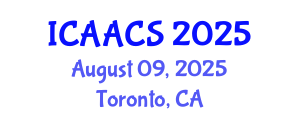 International Conference on Agriculture, Agronomy and Crop Sciences (ICAACS) August 09, 2025 - Toronto, Canada