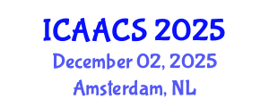 International Conference on Agriculture, Agronomy and Crop Sciences (ICAACS) December 02, 2025 - Amsterdam, Netherlands