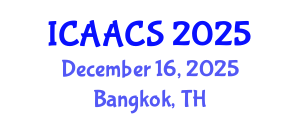 International Conference on Agriculture, Agronomy and Crop Sciences (ICAACS) December 16, 2025 - Bangkok, Thailand