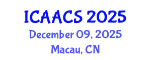 International Conference on Agriculture, Agronomy and Crop Sciences (ICAACS) December 09, 2025 - Macau, China