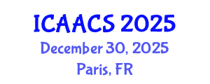 International Conference on Agriculture, Agronomy and Crop Sciences (ICAACS) December 30, 2025 - Paris, France