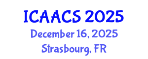 International Conference on Agriculture, Agronomy and Crop Sciences (ICAACS) December 16, 2025 - Strasbourg, France