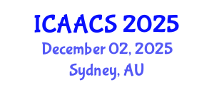 International Conference on Agriculture, Agronomy and Crop Sciences (ICAACS) December 02, 2025 - Sydney, Australia