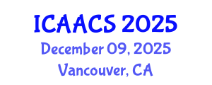 International Conference on Agriculture, Agronomy and Crop Sciences (ICAACS) December 09, 2025 - Vancouver, Canada