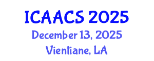International Conference on Agriculture, Agronomy and Crop Sciences (ICAACS) December 13, 2025 - Vientiane, Laos