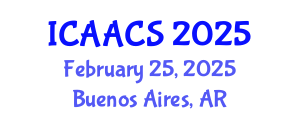 International Conference on Agriculture, Agronomy and Crop Sciences (ICAACS) February 25, 2025 - Buenos Aires, Argentina