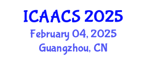 International Conference on Agriculture, Agronomy and Crop Sciences (ICAACS) February 04, 2025 - Guangzhou, China