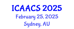 International Conference on Agriculture, Agronomy and Crop Sciences (ICAACS) February 25, 2025 - Sydney, Australia
