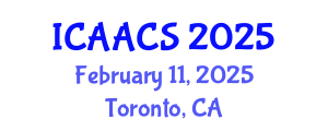 International Conference on Agriculture, Agronomy and Crop Sciences (ICAACS) February 11, 2025 - Toronto, Canada