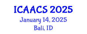 International Conference on Agriculture, Agronomy and Crop Sciences (ICAACS) January 14, 2025 - Bali, Indonesia