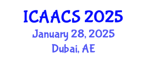 International Conference on Agriculture, Agronomy and Crop Sciences (ICAACS) January 28, 2025 - Dubai, United Arab Emirates