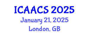 International Conference on Agriculture, Agronomy and Crop Sciences (ICAACS) January 21, 2025 - London, United Kingdom