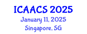 International Conference on Agriculture, Agronomy and Crop Sciences (ICAACS) January 11, 2025 - Singapore, Singapore