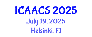 International Conference on Agriculture, Agronomy and Crop Sciences (ICAACS) July 19, 2025 - Helsinki, Finland