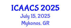 International Conference on Agriculture, Agronomy and Crop Sciences (ICAACS) July 15, 2025 - Mykonos, Greece