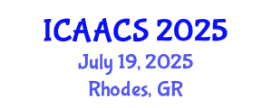 International Conference on Agriculture, Agronomy and Crop Sciences (ICAACS) July 19, 2025 - Rhodes, Greece