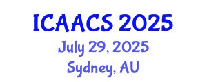 International Conference on Agriculture, Agronomy and Crop Sciences (ICAACS) July 29, 2025 - Sydney, Australia
