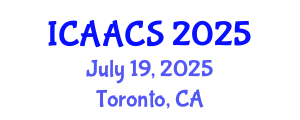 International Conference on Agriculture, Agronomy and Crop Sciences (ICAACS) July 19, 2025 - Toronto, Canada