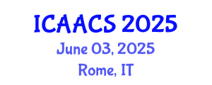 International Conference on Agriculture, Agronomy and Crop Sciences (ICAACS) June 03, 2025 - Rome, Italy