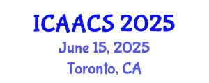 International Conference on Agriculture, Agronomy and Crop Sciences (ICAACS) June 15, 2025 - Toronto, Canada