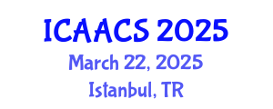 International Conference on Agriculture, Agronomy and Crop Sciences (ICAACS) March 22, 2025 - Istanbul, Turkey