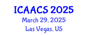 International Conference on Agriculture, Agronomy and Crop Sciences (ICAACS) March 29, 2025 - Las Vegas, United States