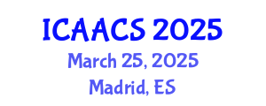 International Conference on Agriculture, Agronomy and Crop Sciences (ICAACS) March 25, 2025 - Madrid, Spain