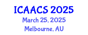 International Conference on Agriculture, Agronomy and Crop Sciences (ICAACS) March 25, 2025 - Melbourne, Australia