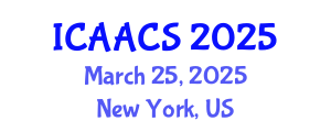 International Conference on Agriculture, Agronomy and Crop Sciences (ICAACS) March 25, 2025 - New York, United States