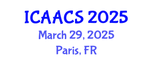 International Conference on Agriculture, Agronomy and Crop Sciences (ICAACS) March 29, 2025 - Paris, France